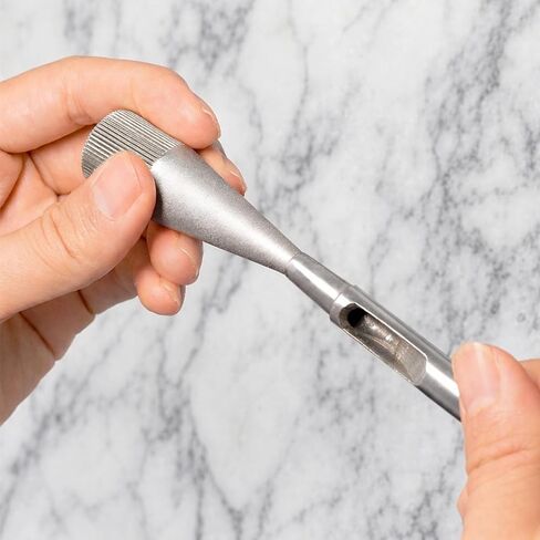 Leather Hole Punch Sharpener Emery Round Edge Grinder Polishing Polisher Tool for Handmade Manual DIY Crafts 3-16MM, Silver-Gray in Kuwait