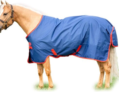 Horseware Ireland Mio T/O Lite, Color: Dark Blue/Dark Blue & Red, Size: 69 (AASA41-CDR0-69) in Kuwait