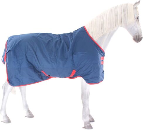 Horseware Ireland Mio T/O Lite, Color: Dark Blue/Dark Blue & Red, Size: 69 (AASA41-CDR0-69) in Kuwait