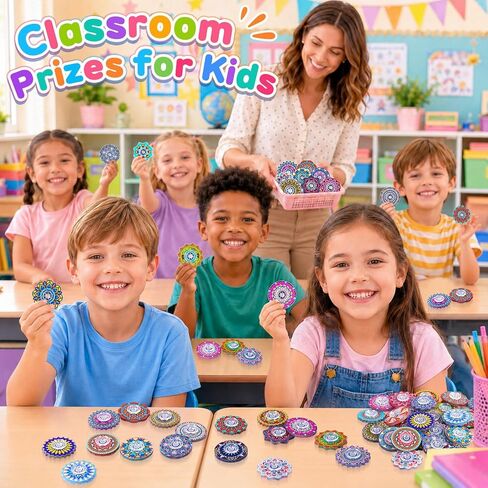 50Pcs Fidget Spinner Bulk Classroom Prize for Kids, Halloween Party Favors in Kuwait