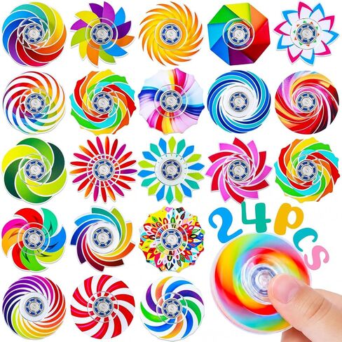 24Pcs Fidget Spinner Toys Bulk Classroom Prize, Halloween Party Favors in Kuwait