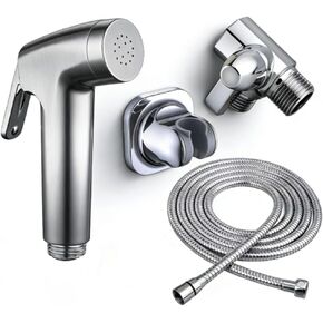 Dog Shower Attachment Kit, 8FT Hose & Handheld Dog Sprayer, No-Drill Holder in Kuwait