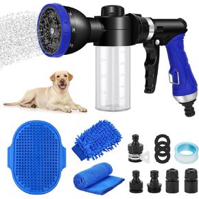 Dog Shower Attachment Water Hose Nozzle Sprayer Set in Saudi Arabia