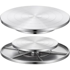 Banding Wheel for Pottery, 12 Inch Double-Sided Heavy Pottery Wheel for Adults, Pottery Turntable with Ball Bearings for Ceramics, Clay Modeling, Painting, Cake Decorating in Saudi Arabia