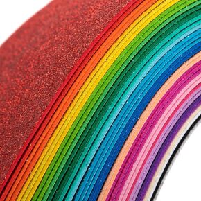 36 Pack Glitter Foam Sheets Craft 8 x 12 inch 36 Colors in Kuwait