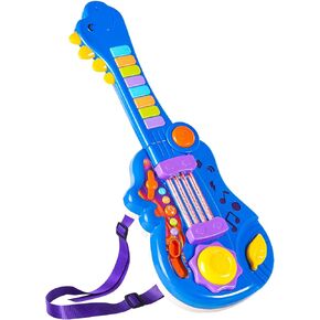Kids Guitar Toy for Toddlers 3-5, Toy Guitar with Lights & Music in Kuwait