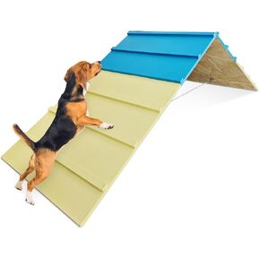 Dog Agility Course Backyard Equipment for Small & Medium Dogs, Puppy Agility Training A-Frame, Pony & Lamb Jumping Obstacle Course Ramp & Playground in Saudi Arabia