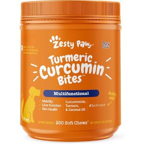 Zesty Paws Turmeric Dog Joint Supplement - Joint Supplement for Dogs 90Ct in Kuwait