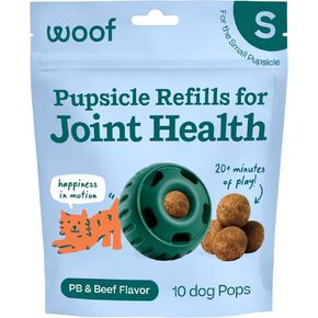 WOOF Hip & Joint Pupsicle Refill Pops - Dog Supplement for the Pupsicle Toy to Support Joint Health, Recovery, and Mobility - Large Pops in Kuwait