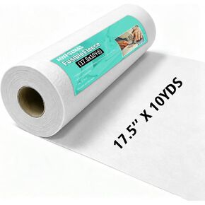 Fusible Fleece Interfacing for Sewing,17.5x10y Iron-On Interfacing (Medium) in Kuwait