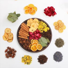 Natural Dried Flower & Fruit Potpourri Kit for Home Decor & DIY Crafts in Kuwait