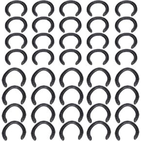 10 Sets Q235 Forged Steel Horseshoes Wide Web Full Crease for Equestrian Sport and Hoof Support in Kuwait