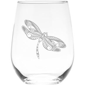 Dragonfly stemless wine glass, 17 oz. in Saudi Arabia