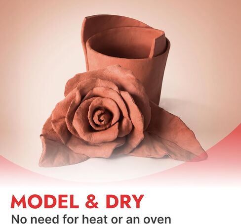 DAS Air-Hardening Modeling Clay, 2.2lb Block, Molding Clay for Sculpting and More in Kuwait