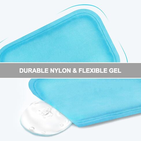 Reusable Small Ice Packs - Hot & Cold Mini Gel Cold Packs for Injuries, Sinus Relief, Tired Eyes, Headaches, First Aid, Pain Relief, Wisdom Teeth, Face - 6 Packs in Saudi Arabia