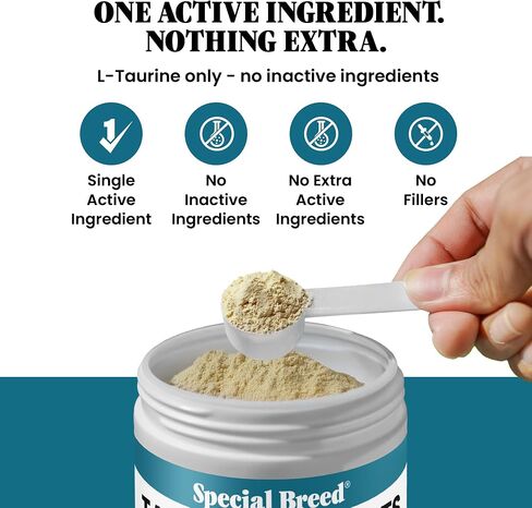 Special Breed Taurine for Cats Powder - Taurine Support, 150 mg Scoop, 8 oz in Saudi Arabia