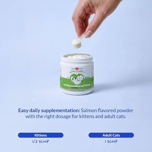 Milk Thistle for Cats Liver Support, Kidney Health & Detox Support, 120g in Kuwait