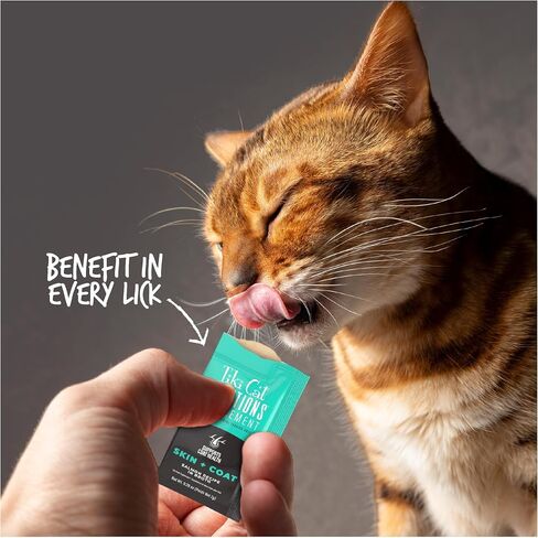 Tiki Cat Solutions Cat Food Supplement, Skin & Coat, Salmon, 5.6 oz Pouch in Saudi Arabia