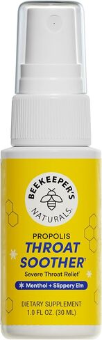 Propolis Throat Spray by Beekeeper's Naturals - 95% Bee Propolis Extract, Natural Immune Support & Sore Throat Relief - Antioxidants, Keto, Paleo, Gluten-Free (1.06 oz)(Pack of 1) in Kuwait