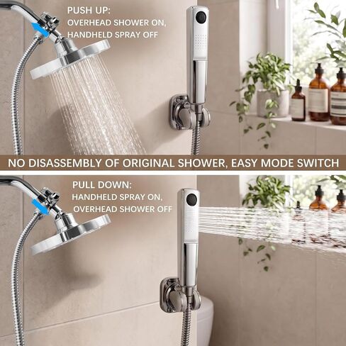 Dog Shower Attachment Kit, 8FT Hose, Handheld Sprayer & Diverter for Dogs in Kuwait
