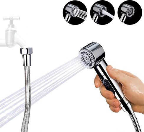 3 Mode Dog Shower Attachment with Long Hose & Outdoor Adapter in Saudi Arabia