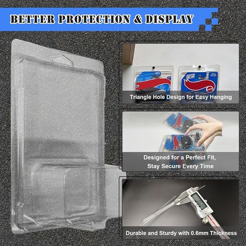 30 Pcs Protector Case Compatible with Hot Wheels Storage Display Case Model Car Display Cases for Hotwheels Case Die Cast Car Clamshell Protector Case Wall Mount in Kuwait