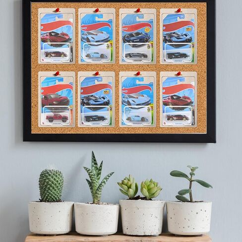 30 Pcs Protector Case Compatible with Hot Wheels Storage Display Case Model Car Display Cases for Hotwheels Case Die Cast Car Clamshell Protector Case Wall Mount in Kuwait