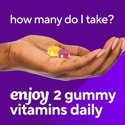 Vitafusion Omega-3 Gummy Vitamins, Berry Lemonade Flavored, Heart Health Vitamins(1) With Omega 3 EPA/DHA and Vitamins A, C, D and E, America’s Number 1 Gummy Vitamin Brand, 60 Day Supply, 120 Count in Kuwait