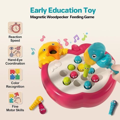 Magnetic Bird Feeding Game, Toddler Toys for 2 Year Old Girl Gifts in Kuwait