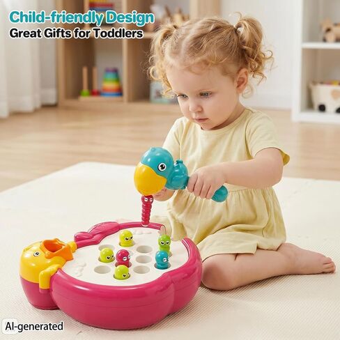 Magnetic Bird Feeding Game, Toddler Toys for 2 Year Old Girl Gifts in Kuwait