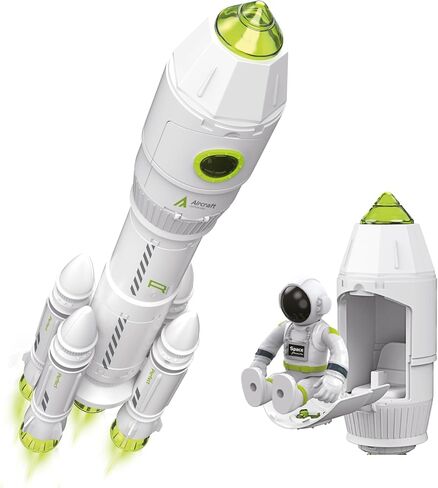 Mobius Space Playset with Rocket, Rover & Astronauts for Kids Ages 3+ in Saudi Arabia