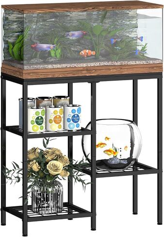 20 Gallon Fish Tank Stand, Heavy Duty Metal Aquarium Stand in Kuwait
