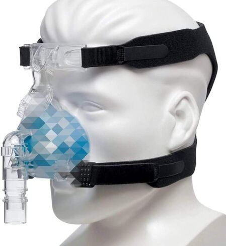 Organic Deal Universal CPAP Headgear Strap - Replacement for Philips Respironics Headgear & ResMed CPAP Supplies - CPAP Mask Strap - CPAP Head Strap Compatible w/ResMed Mask & Others (Clips NOT Incl) in Kuwait