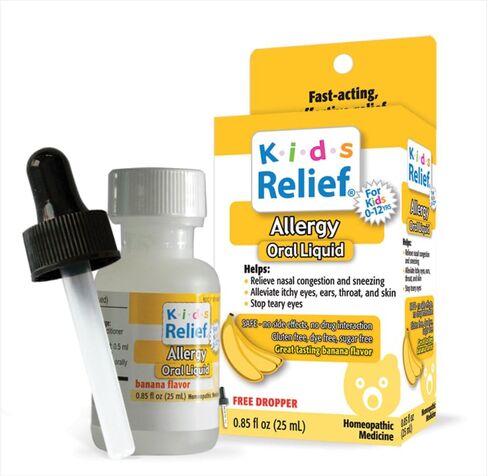 Kids Relief Allergy Oral Liquid for Kids 0-12 Years in Saudi Arabia