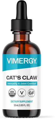 Vimergy Organic Cat’s Claw Liquid – Provides Antioxidant Support* – Benefits The Immune System* – Organic, Vegan, Gluten-Free, Non-GMO 120 Servings (240 ml) in Kuwait