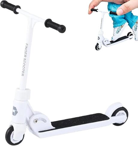 Black Foldable Mini Finger Scooter, Two Wheel Fingerboard Accessory in Saudi Arabia