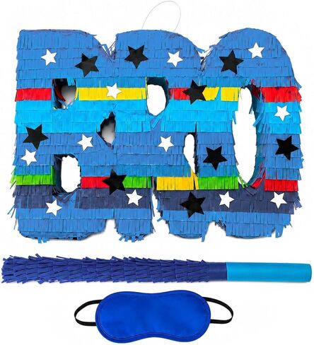Large BRO Pinata for Boys Birthday Party in Saudi Arabia