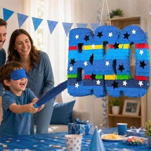 Large BRO Pinata for Boys Birthday Party in Saudi Arabia