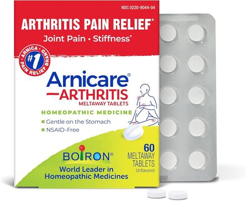 Boiron Arnicare Arthritis Tablets for Arthritis Pain Relief, Joint Soreness, and Rheumatic Pain - 60 Count in Kuwait