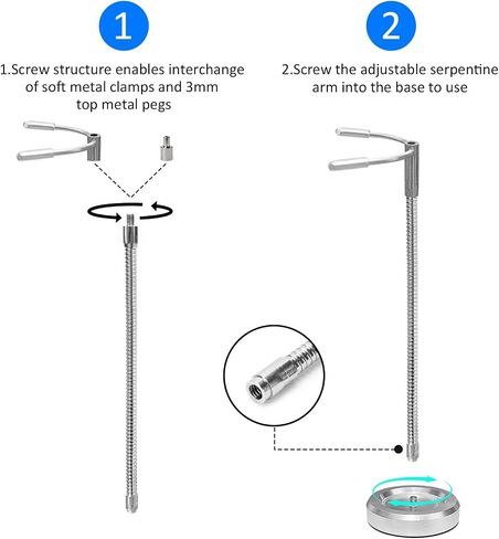2Pcs Metal Action Figure Stand Wall Mounted Flight Stand with Magnetic Base in Kuwait
