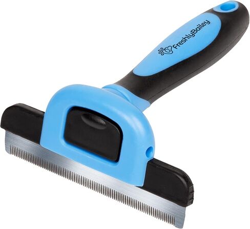 Freshly Bailey Deshedding Tool for Short Hair - Self Cleaning Slicker Brush - Pet Comb for Cats and Dogs in Saudi Arabia