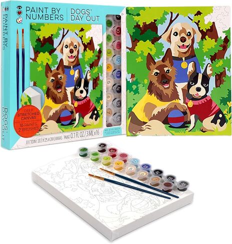 Bright Stripes iHeartArt Marker by Numbers Kit, Fantasy Fields, Ages 8 Up in Kuwait
