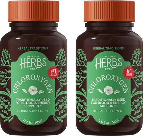 Chloroxygen® Chlorophyll Concentrate: 60-Count Bottle of Softgels in Kuwait