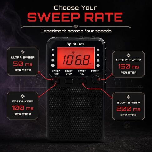 Spirit Box Paranormal Detection Equipment for Ghost Hunting in Kuwait