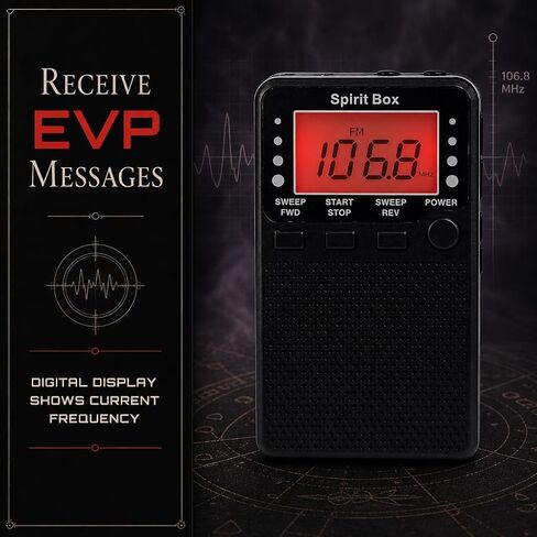 Spirit Box Paranormal Detection Equipment for Ghost Hunting in Kuwait