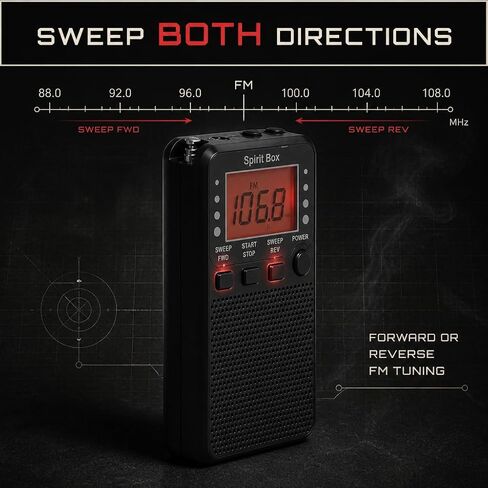 Spirit Box Paranormal Detection Equipment for Ghost Hunting in Kuwait