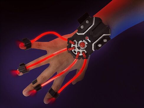 SpyX / Light Hand – LED Light Up Glove Toy for Spy Kids. Cool Flash Light Finger Device to Navigate in The Dark. Elastic LED Spy Toy Gadget for Junior Secret Agent Costumes in Saudi Arabia