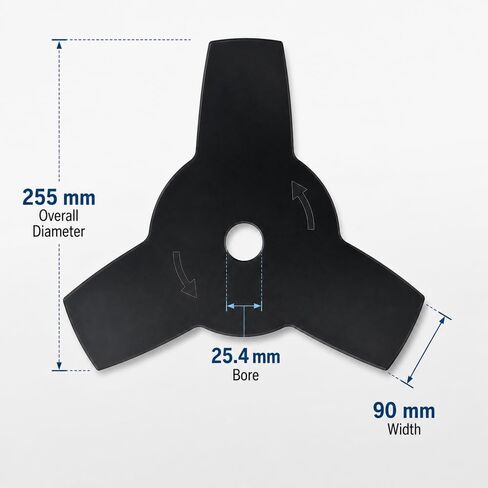 3 Tooth Brush Cutter Blade for Honda HHT HHT35SUKAT 2012-2024 2025 in Kuwait