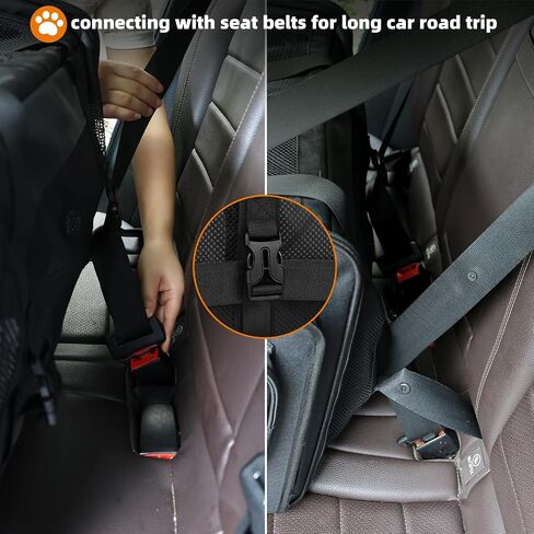 pidipiti 24x17x17 Large Expandable pet Carrier for 2 Cats,with 2 Litter Box in Kuwait