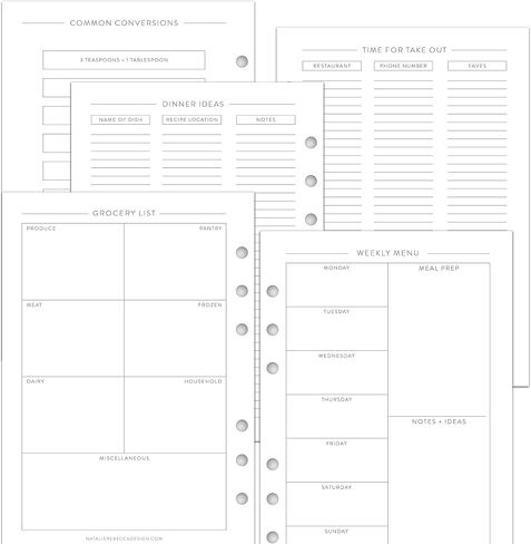 Monthly Tabbed Dividers for A5 Planners, fits Filofax, Kikki K, InkWell Press, Carpe Diem Planners, 6 Ring binder, 5.8" x 8.3" Whimsy (Planner Not Included) in Saudi Arabia